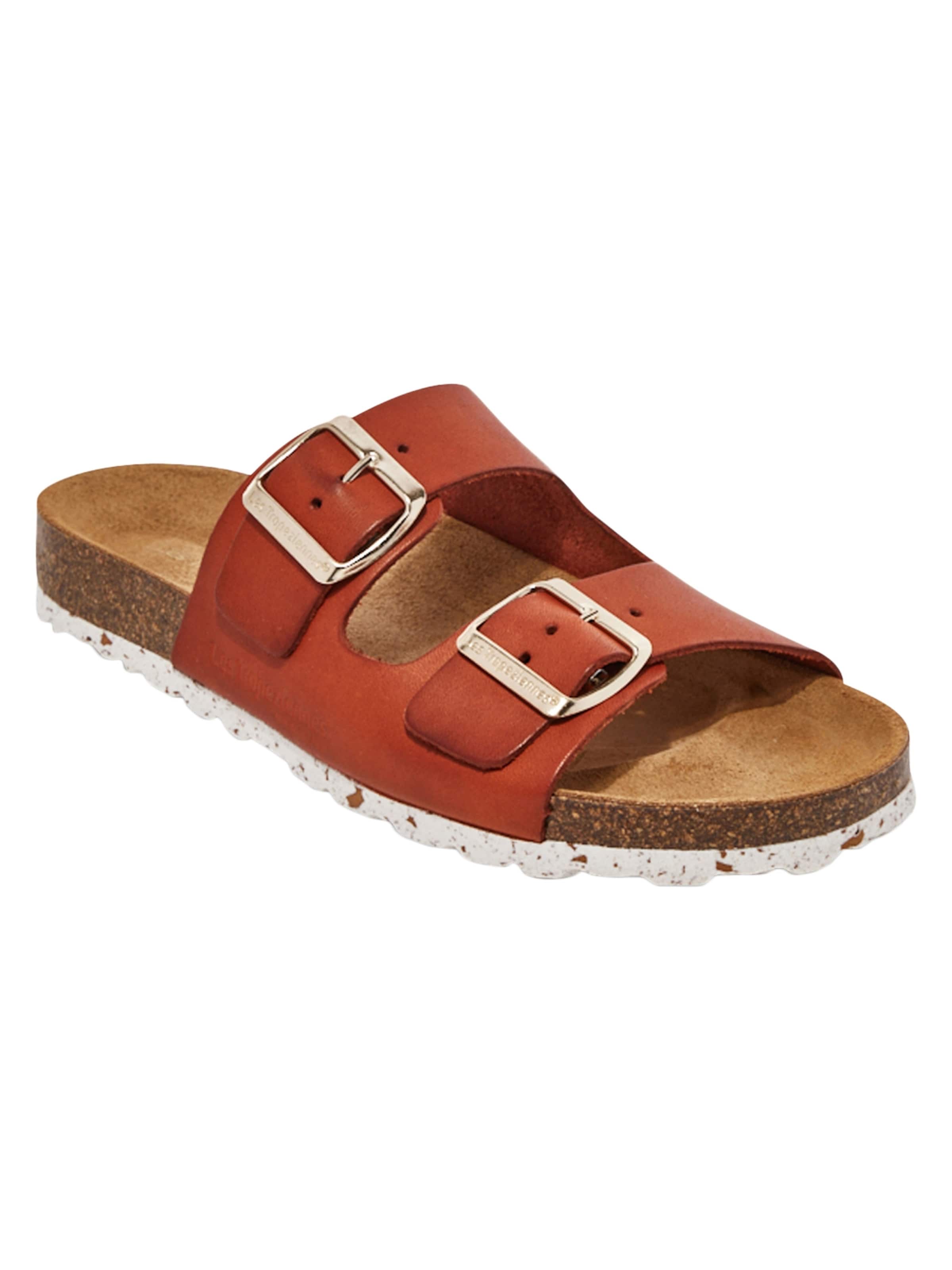 Les Tropéziennes Pantolette‌ in Orange: Vorderseite