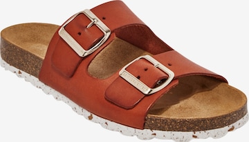 Les Tropéziennes - Zapatos abiertos en naranja: frente