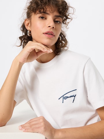 Tommy Jeans T-shirt i vit