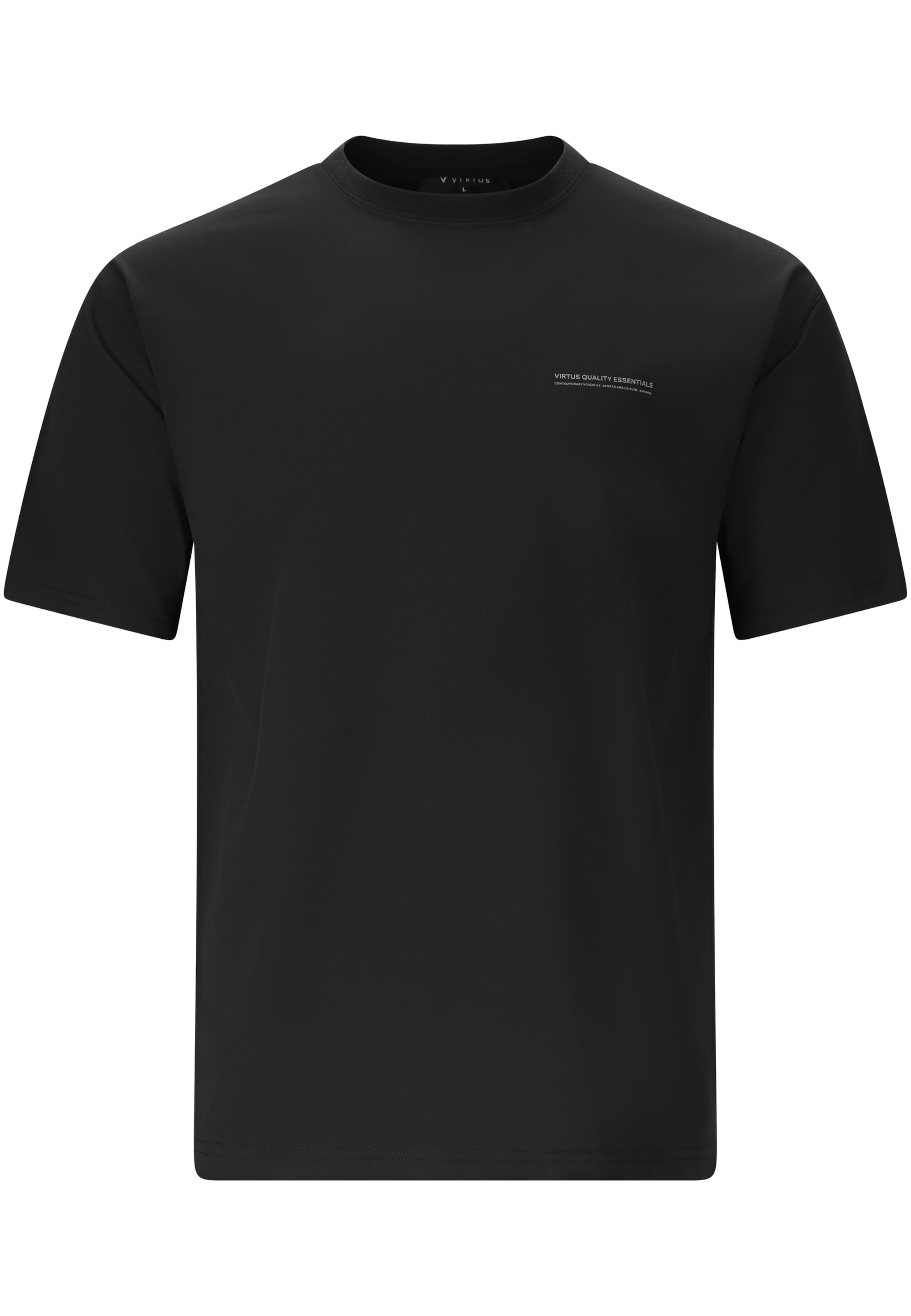 Virtus T-Shirt 'Bama' in Schwarz: Vorderseite