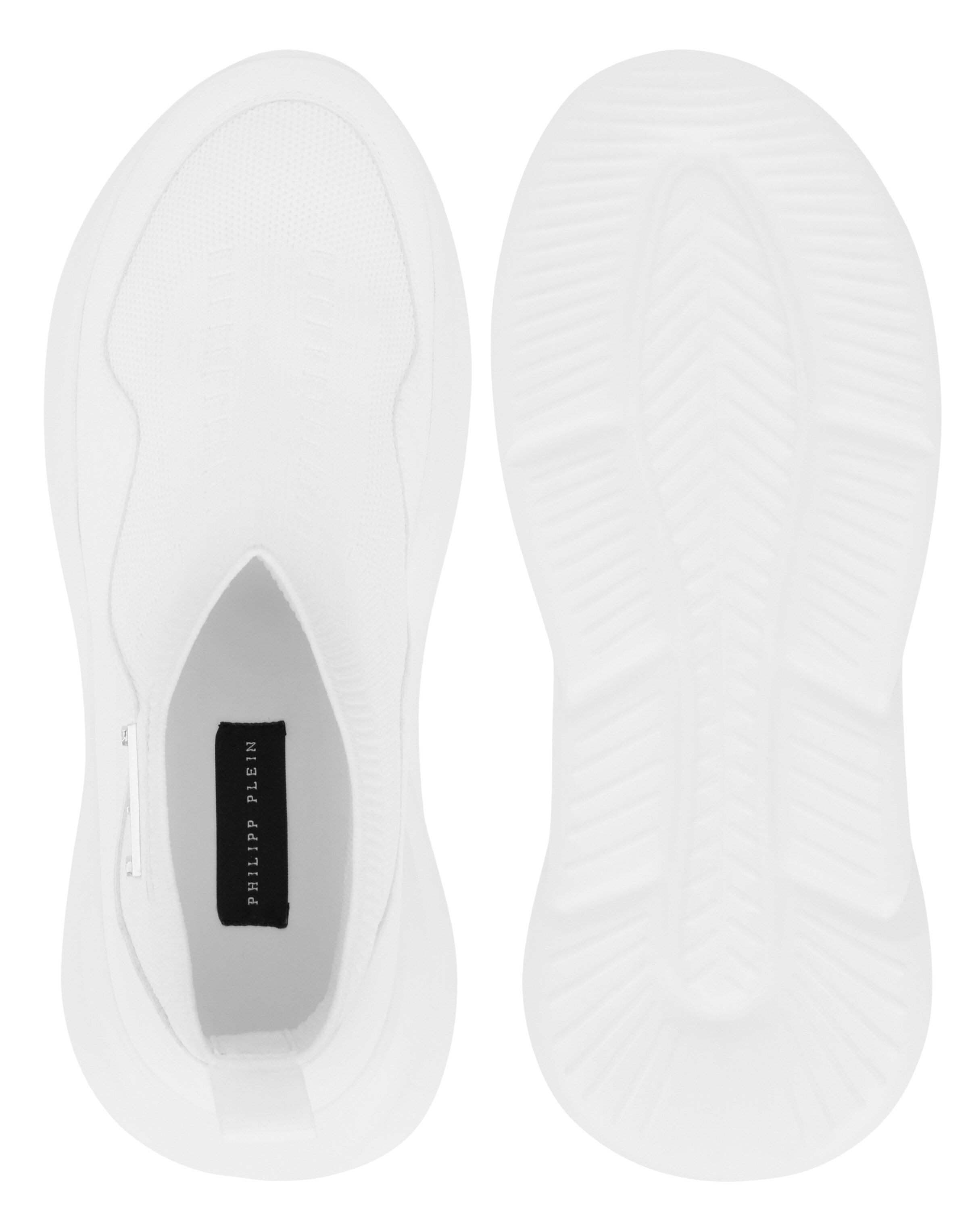 Philipp Plein Sneakers hoog 'Skywalker' in Wit