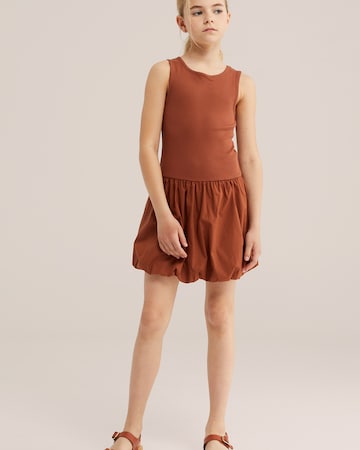 Robe WE Fashion en marron