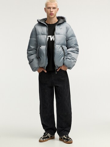 Pull&Bear Winter jacket in Grey