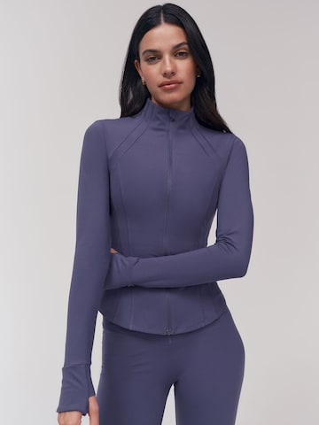 Osia Trainingsjack in Blauw: voorkant