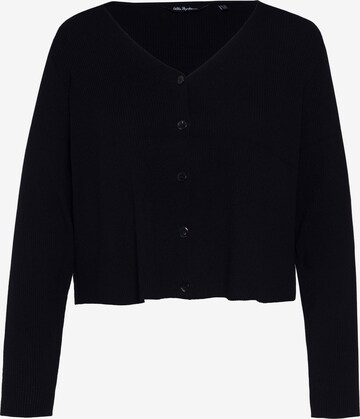 Cardigan Ulla Popken en noir : devant