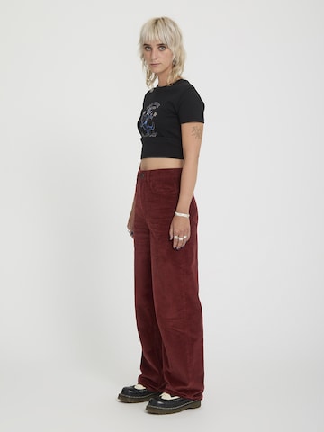 Volcom Loosefit Broek 'Weellow II' in Rood