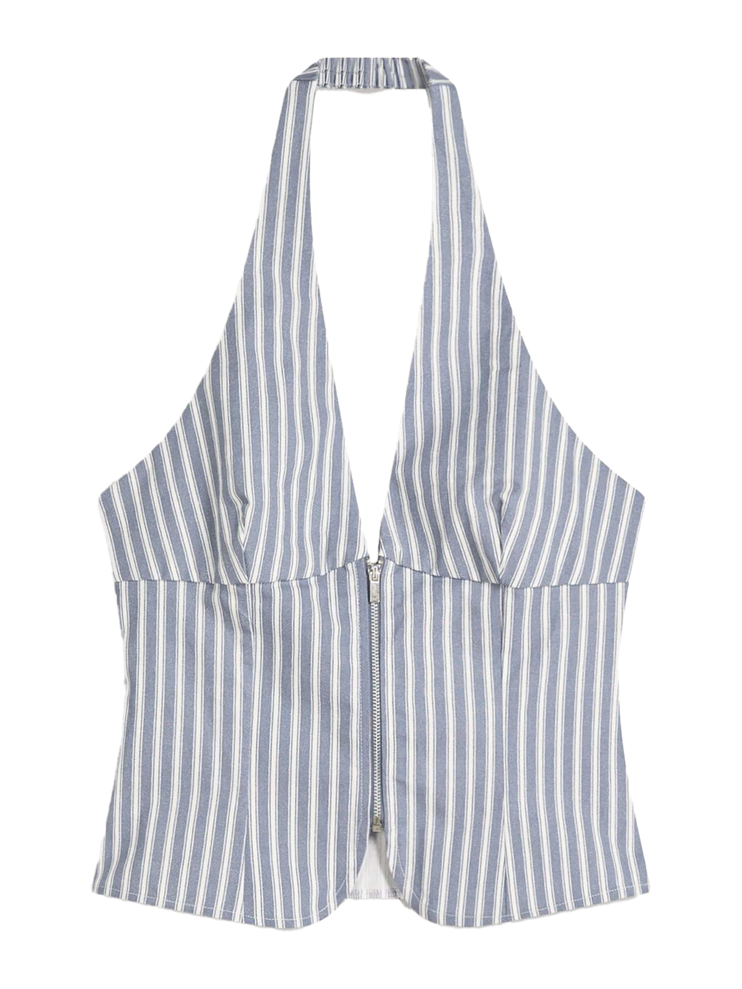 Bershka Topp i blå: framsida