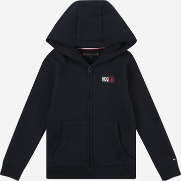 TOMMY HILFIGER Sweat jacket 'NEW YORK' in Blue: front