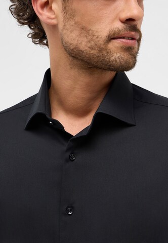 ETERNA Slim fit Zakelijk overhemd in Zwart