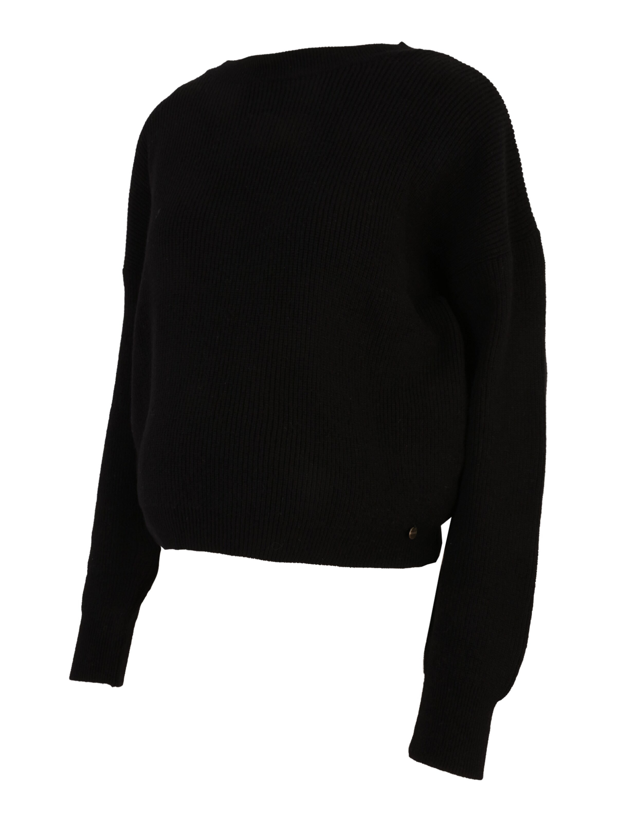 LOVE2WAITPulover - crna boja: prednji dio