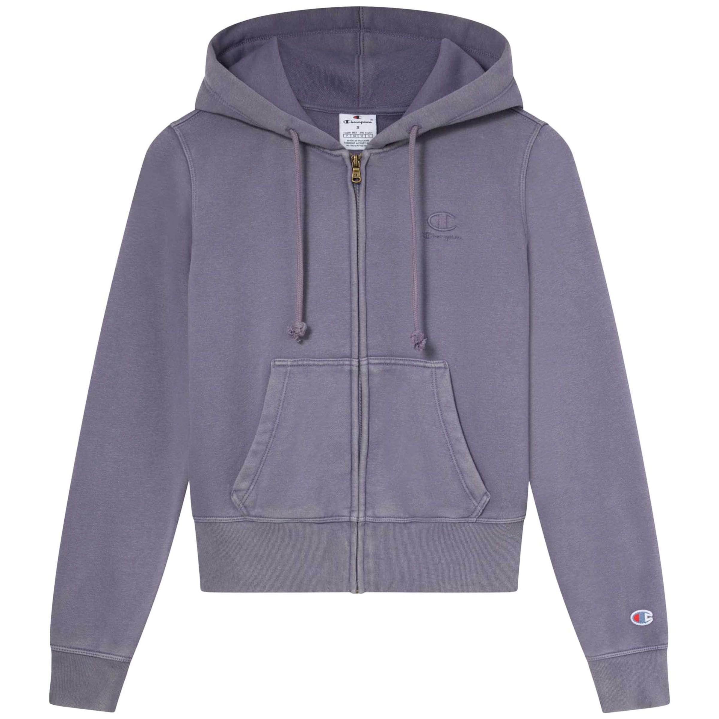 Champion Sweatshirt in Lila: voorkant