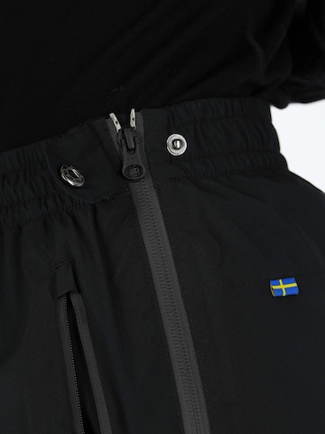 SWEDEMOUNT Normální Outdoorové kalhoty 'Abisko' – černá