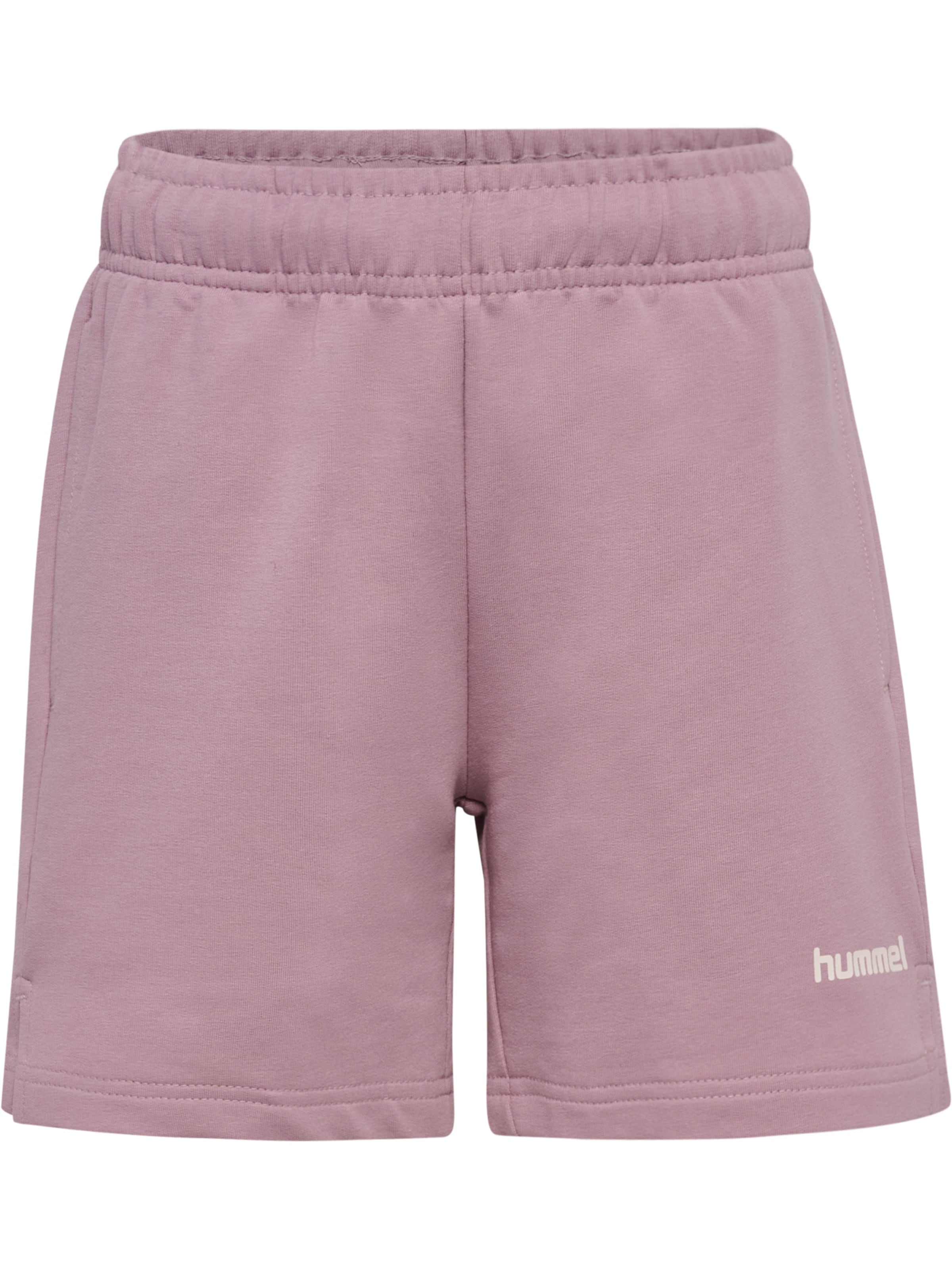 Hummel Sportsbukser i 104 i creme / gammelrosa, Produktvisning
