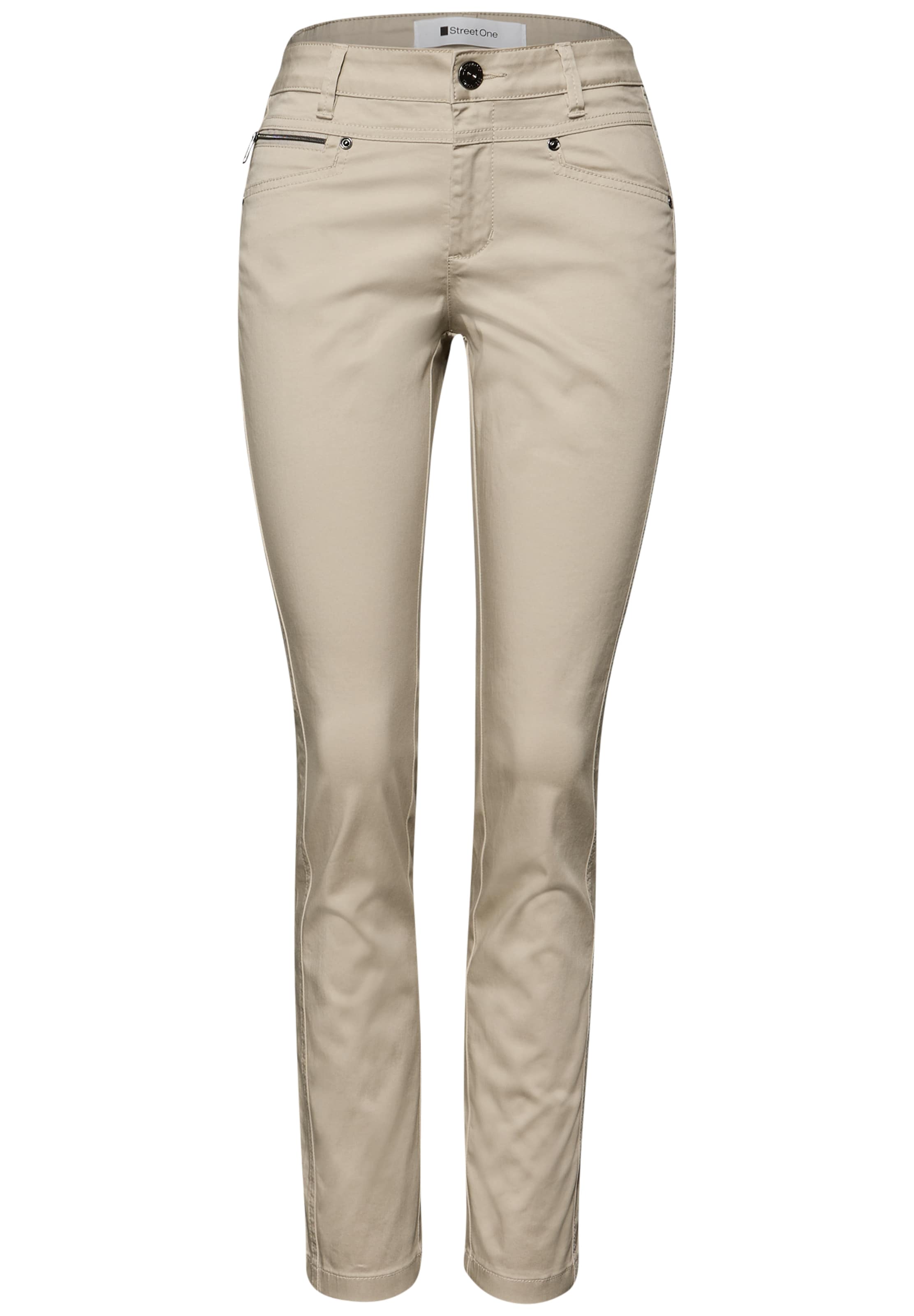 STREET ONE Hose in Beige: Vorderseite
