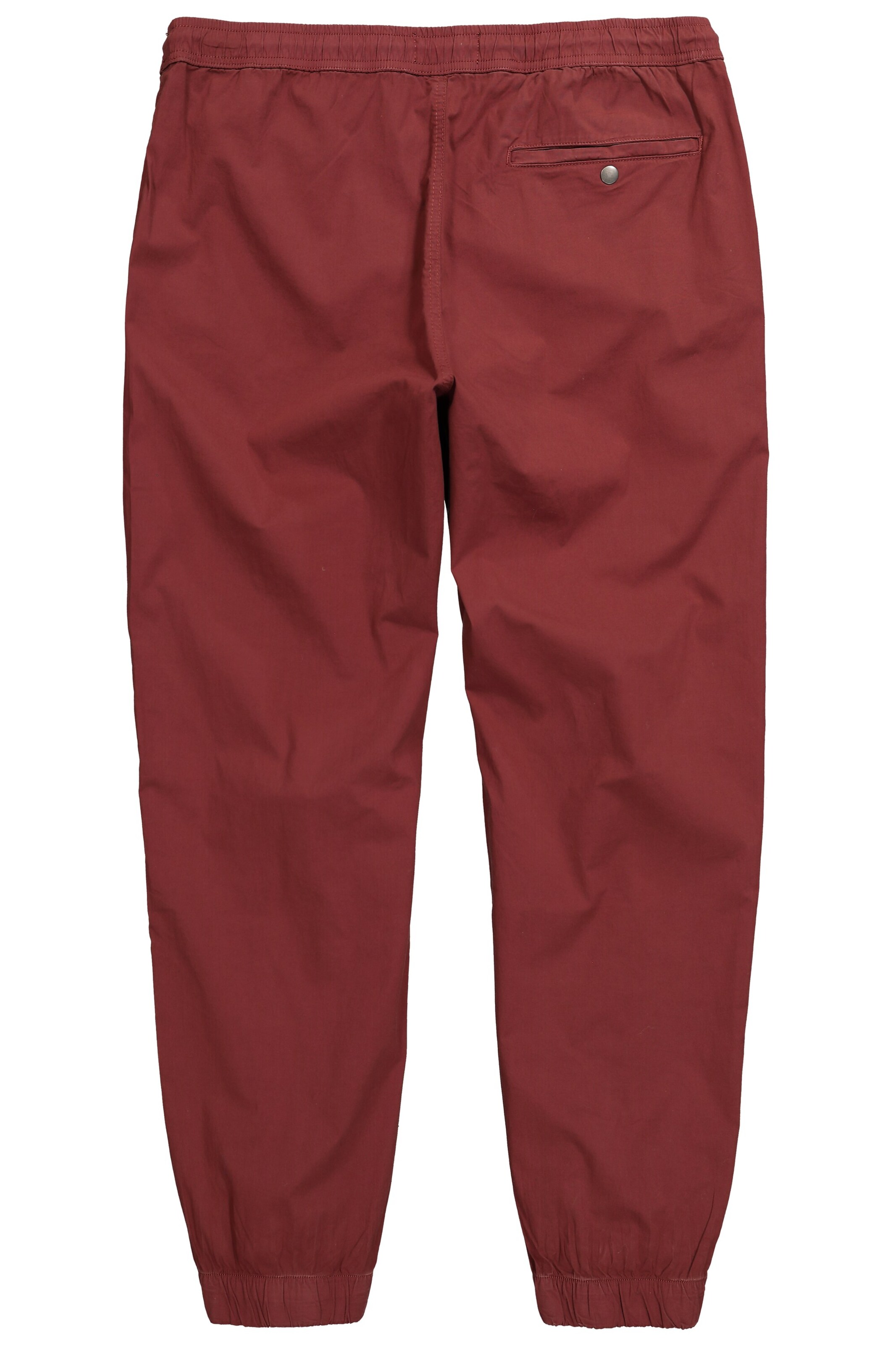 Men Plus Tapered Broek in Bruin