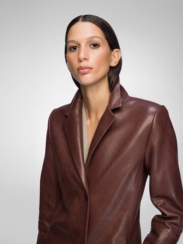 Manteau mi-saison 'Laurence' V S P en rouge