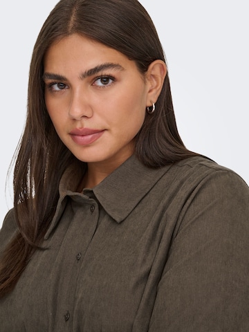 ONLY Carmakoma Blousejurk 'CARKinta' in Bruin