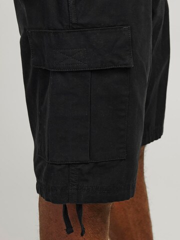 Regular Pantalon cargo 'COLE BARKLEY' JACK & JONES en noir