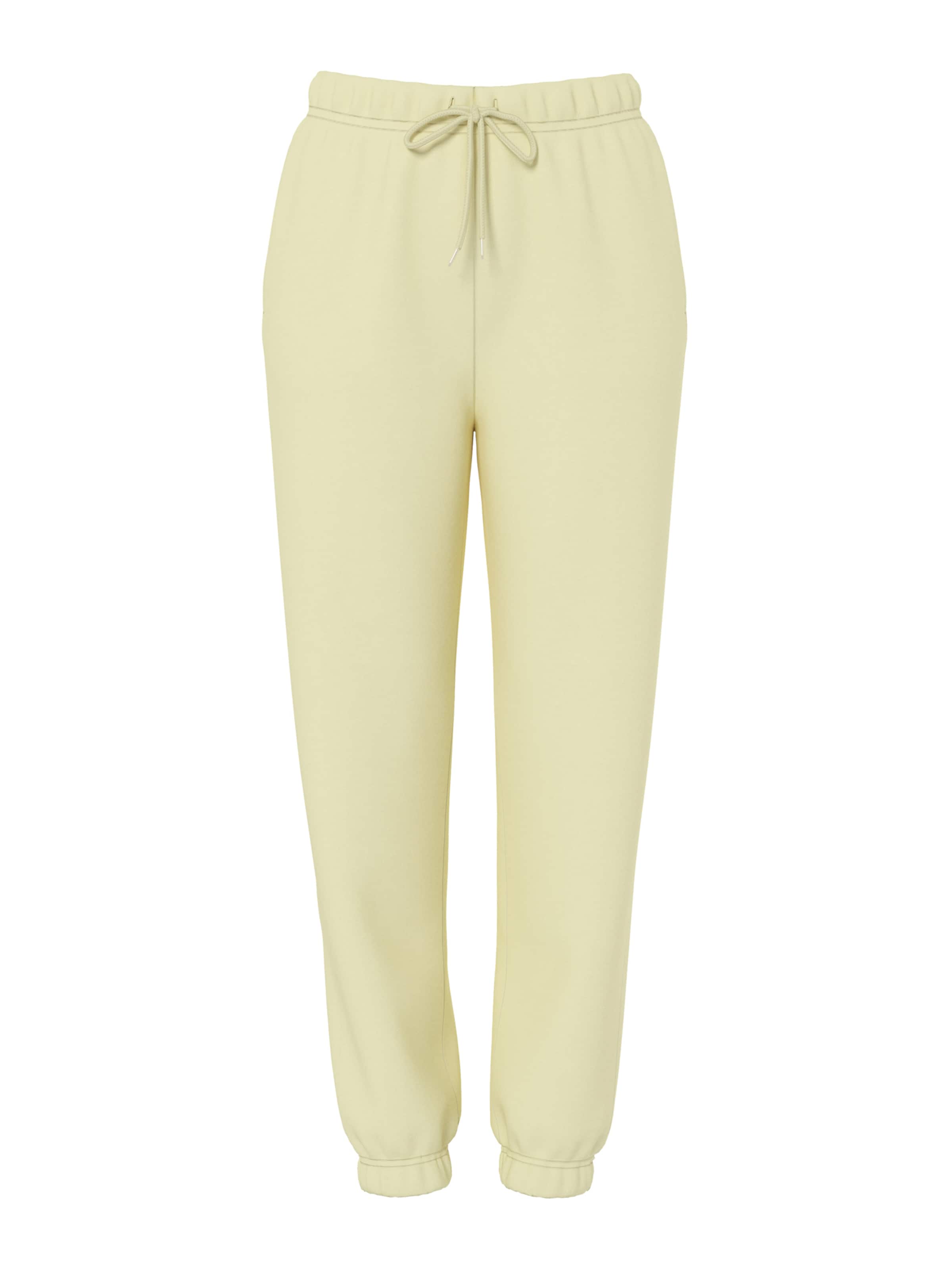 PIECES Tapered Παντελόνι 'PCCHILLI' σε κίτρινο: μπροστά