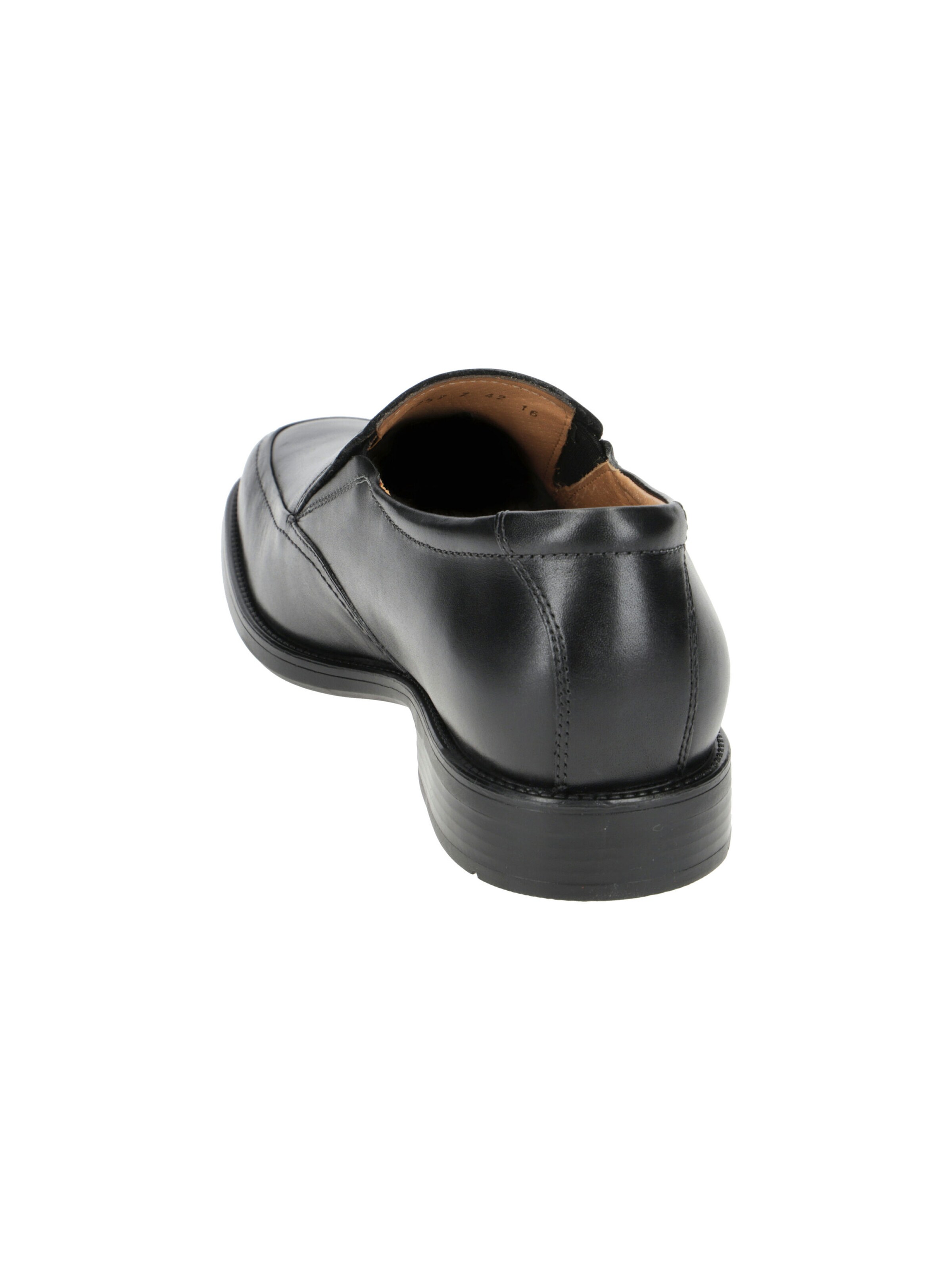 GEOX Hausschuh 'Geox Federico Schuhe Business Slipper schwarz U2257Z' in Schwarz
