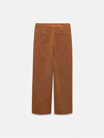 Wide Leg Pantalon Dilvin en marron