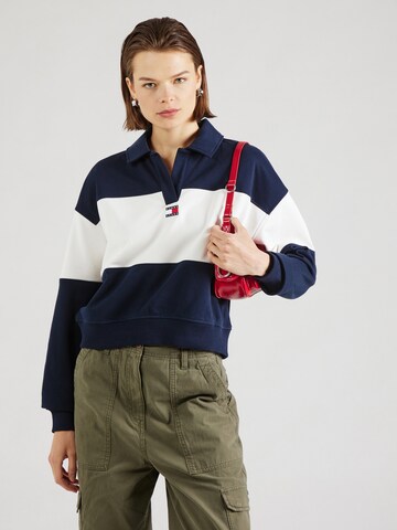 Tommy Jeans Sweatshirt in Blue: front