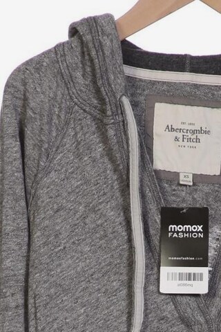 Abercrombie & Fitch Sweatshirt & Zip-Up Hoodie in XS in Grey