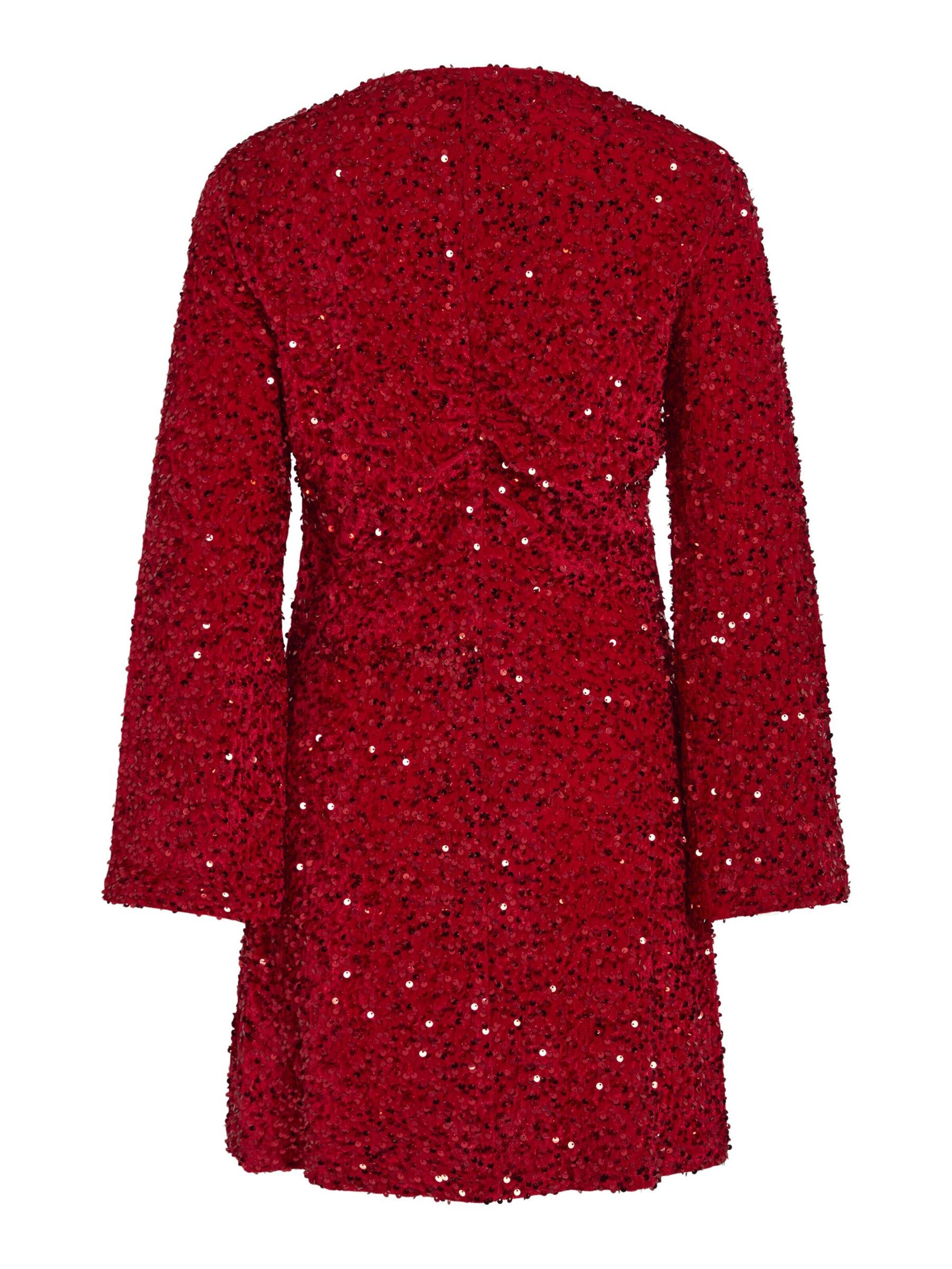 VILA Cocktailjurk in Rood