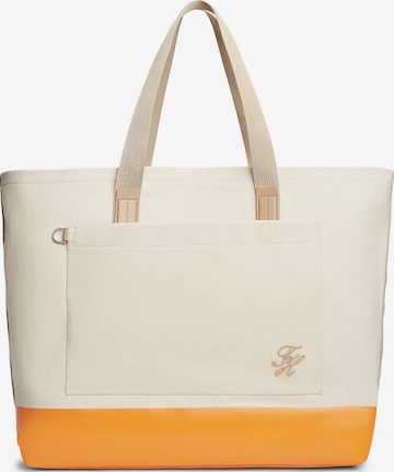 Cabas TOMMY HILFIGER en beige : devant