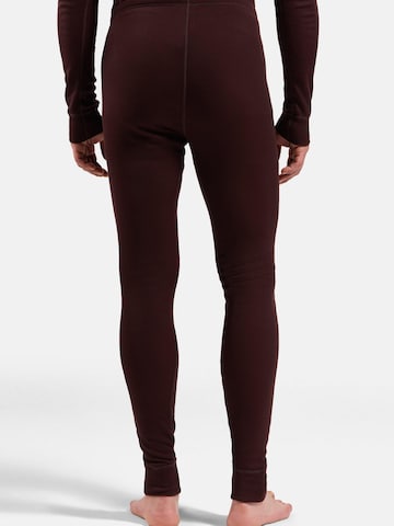 ODLO Slimfit Sporthose 'ACTIVE WARM'‌‌‌ in Rot