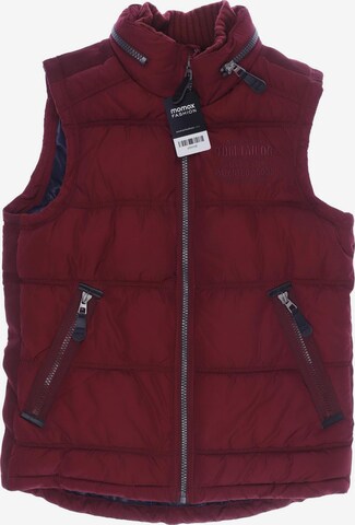 TOM TAILOR Vest in M in Red: front