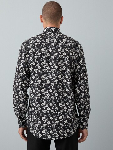 Regular fit Camicia di Next in nero