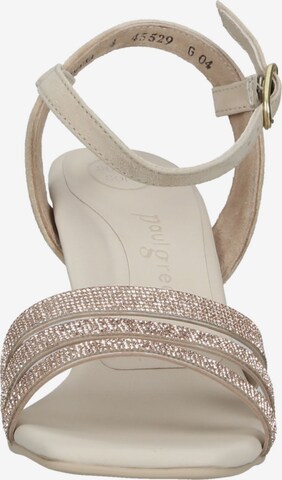 Paul Green Sandalen met riem in Beige