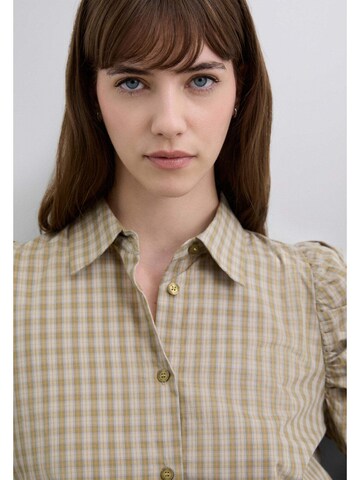 Scalpers Blúz 'Tegre' - zöld