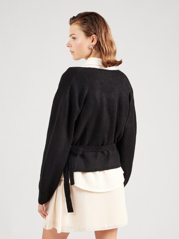Cardigan ABOUT YOU en noir