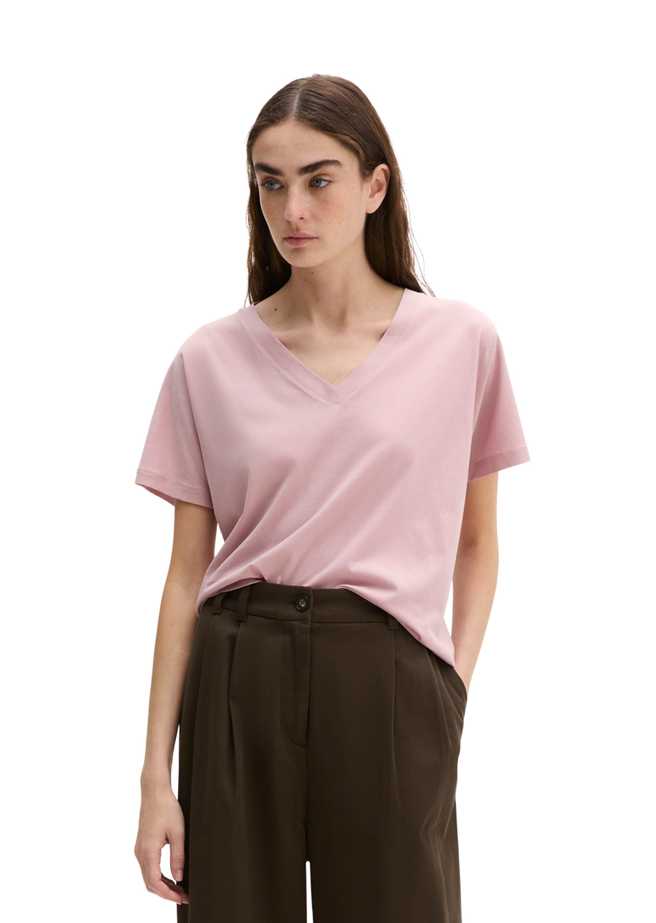 Marc O'Polo Shirt in Pink: front