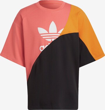 ADIDAS ORIGINALS Shirt 'Adicolor Colorblock' in Pink: front
