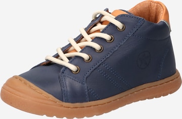 BISGAARD First-Step Shoes in Blue: front