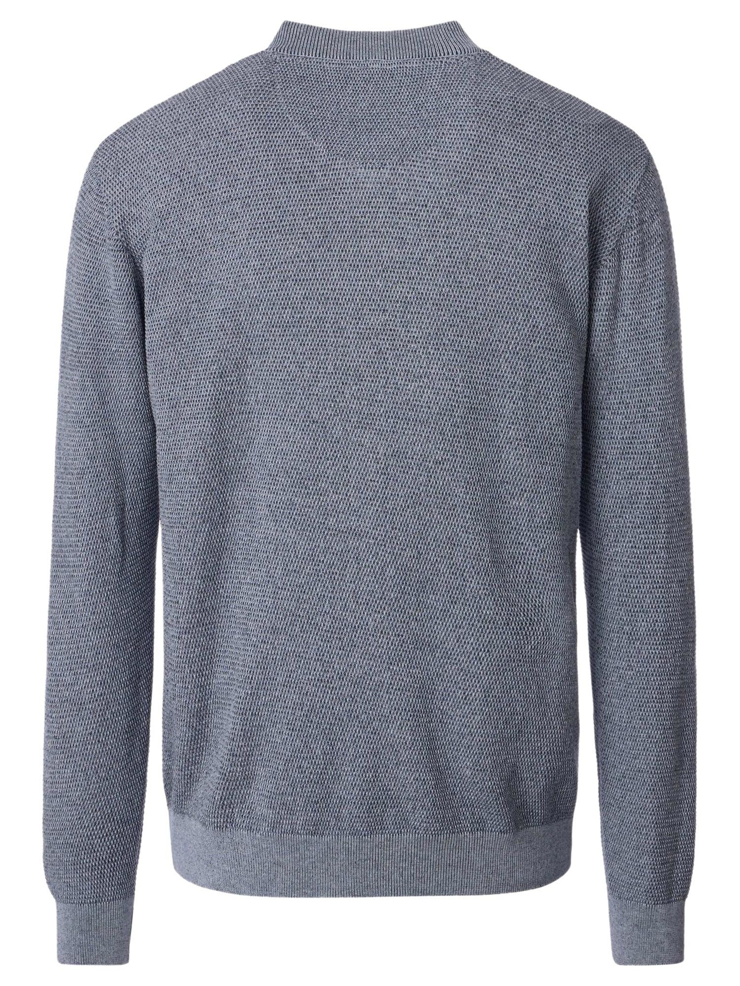 CASAMODA Knit Cardigan 'Basic' in Blue