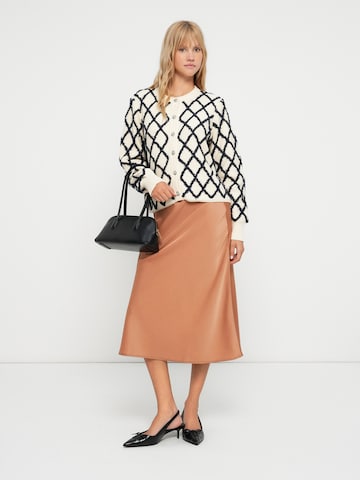 YAS Cardigan 'YASZIGLY' i beige