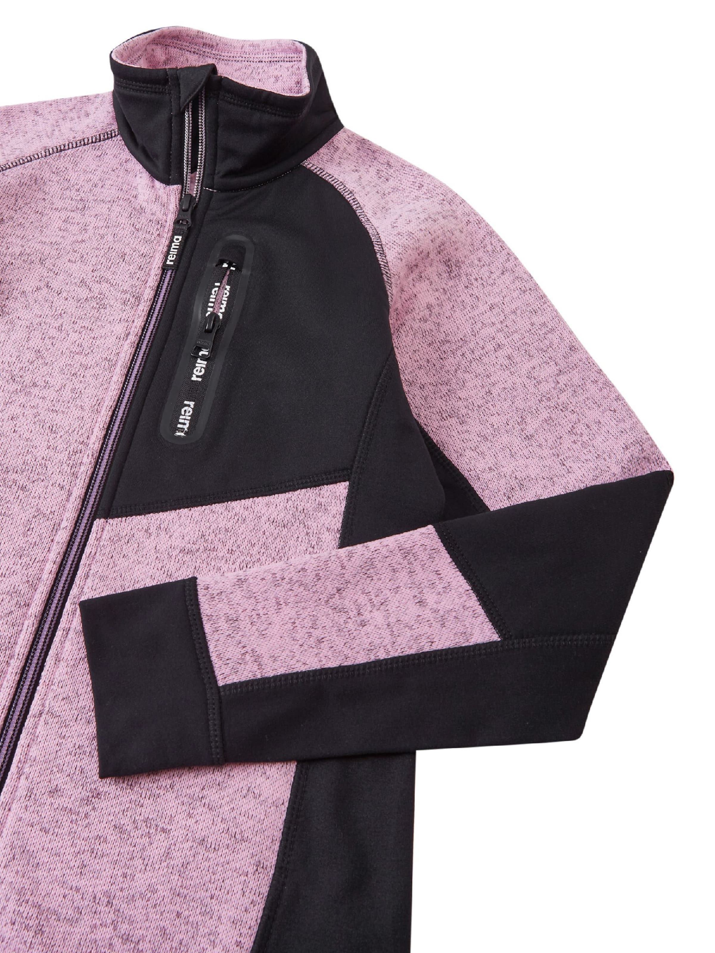 Reima Fleece jas ' Laskien ' in Roze: voorkant