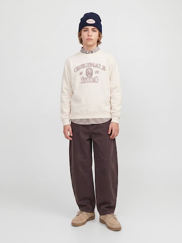 Jack & Jones Junior Barrel Kalhoty 'JPStevan' – hnědá