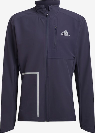 ADIDAS PERFORMANCE Athletic Jacket in marine blue / Grey, Item view