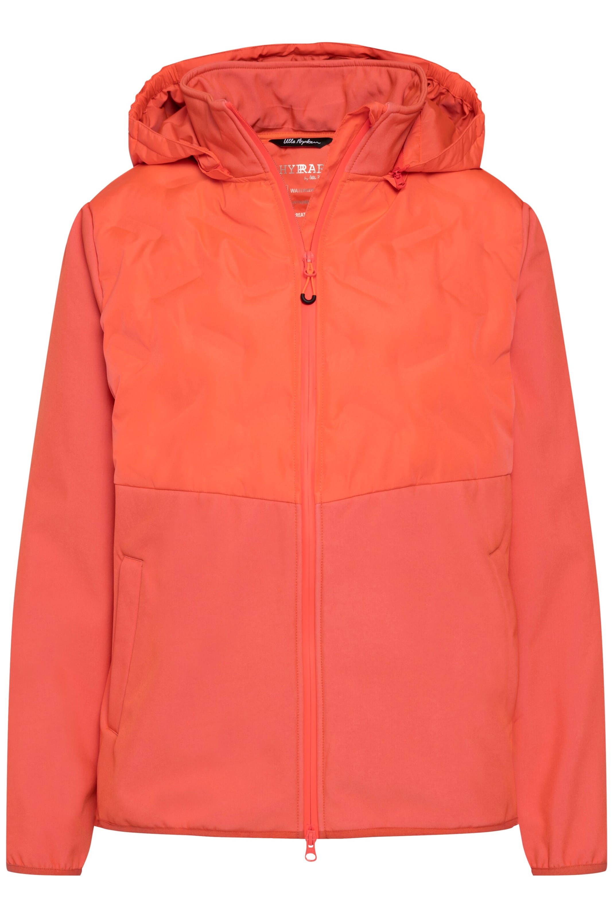 Ulla Popken Funktionsjacke in Orange: Vorderseite