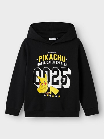 NAME IT - Sudadera 'Pokemon' en negro