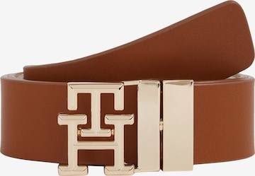 TOMMY HILFIGER Opasek – hnědá: přední strana
