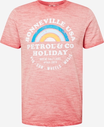 Petrol Industries Shirt in Orange: front