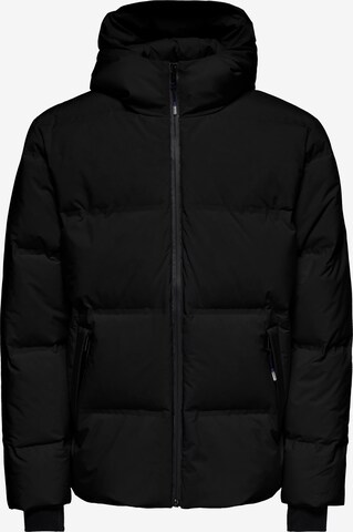 Veste d’hiver 'Marshall' Only & Sons en noir : devant