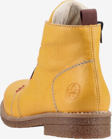 Rieker Booties in Yellow