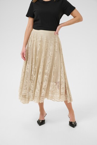 Kaffe Rock in Beige: Vorderseite